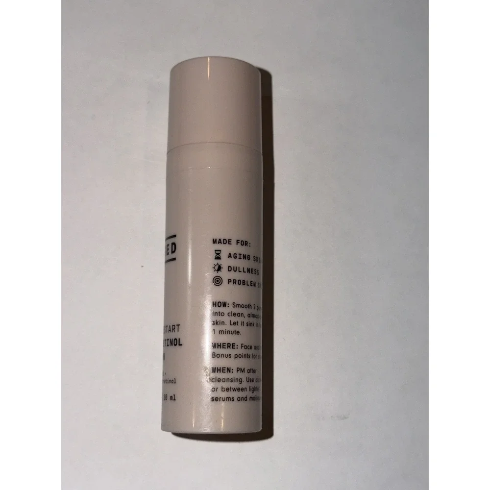 Versed Press Restart Gentle Retinol Serum, 1 oz/30 ml, Face & Neck Serum